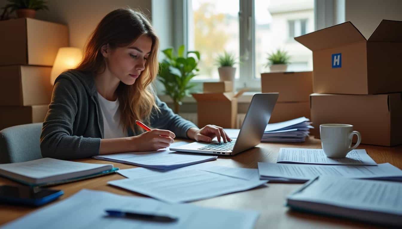 Illustration: Bien préparer les démarches administratives avant le jour du déménagement
