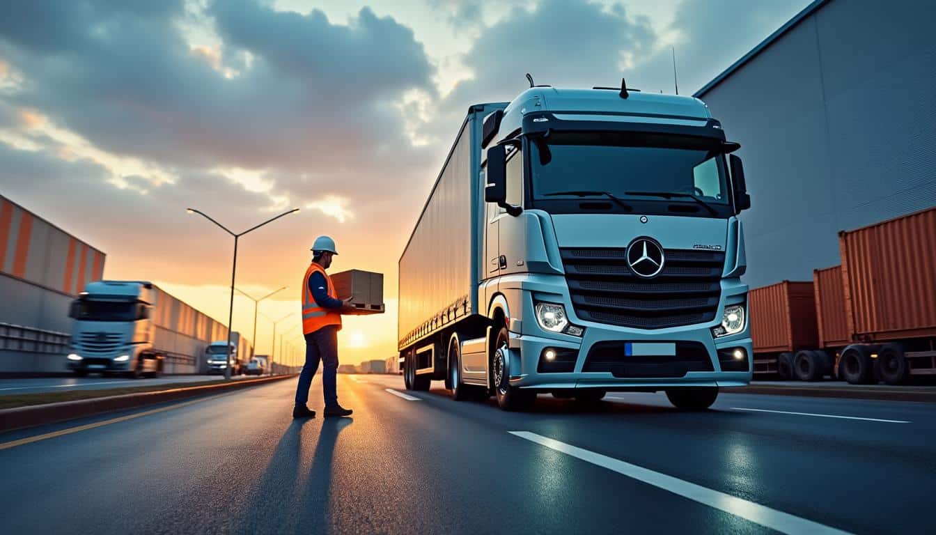 Illustration: Comprendre les fondamentaux du transport routier de marchandises