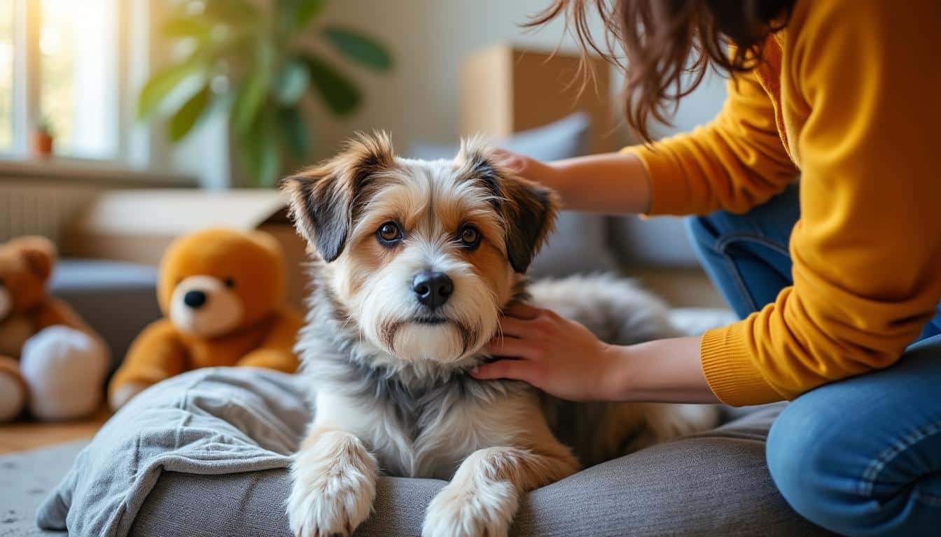 Illustration: Comment bien préparer son chien avant le déménagement pour réduire son stress