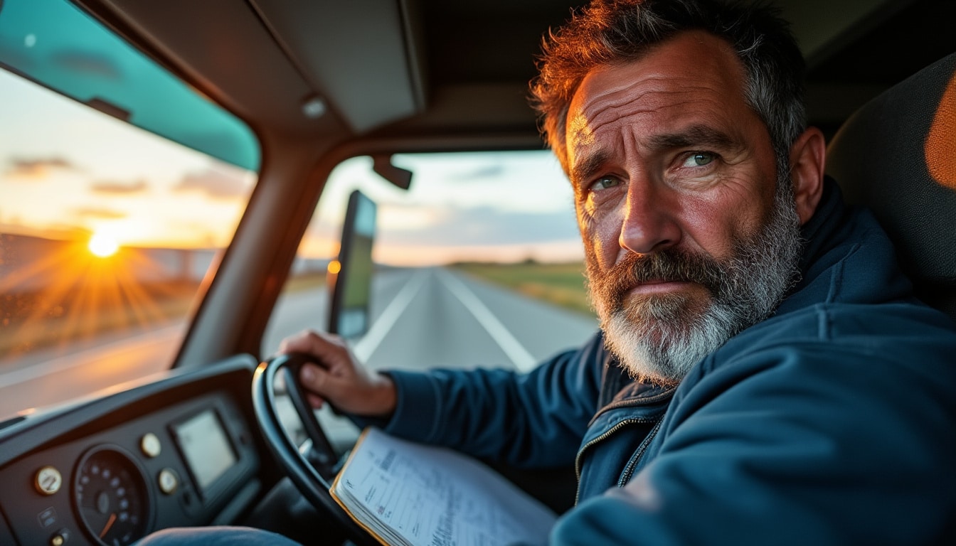 Illustration: Comprendre le métier de chauffeur routier et ses enjeux