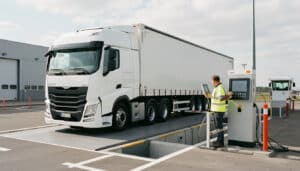 Balance pour camions : types, pesée fiable et conformité