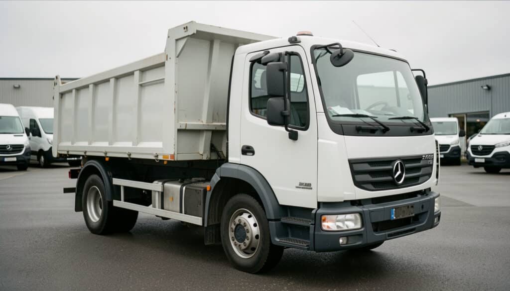 Bien choisir un camion benne 3,5 tonnes d’occasion