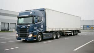 Camion avec remorque : types, dimensions et règles
