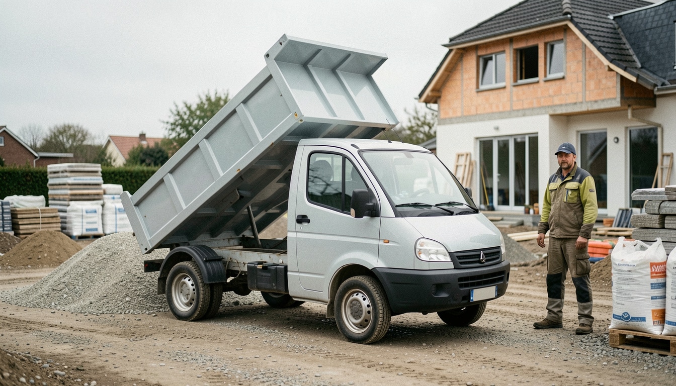 Petit camion benne : usages, charge utile et choix